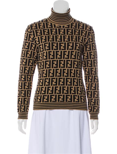 womens fendi sweater|fendi turtleneck sweater women's.